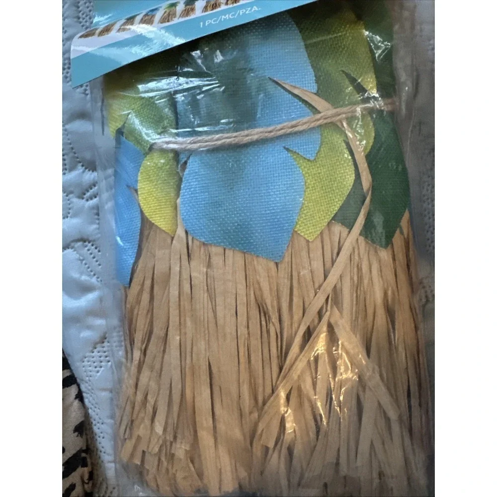 Luau Grass Table Skirt 10ft for Hawaiian Party Moana Theme Tropical Birthday